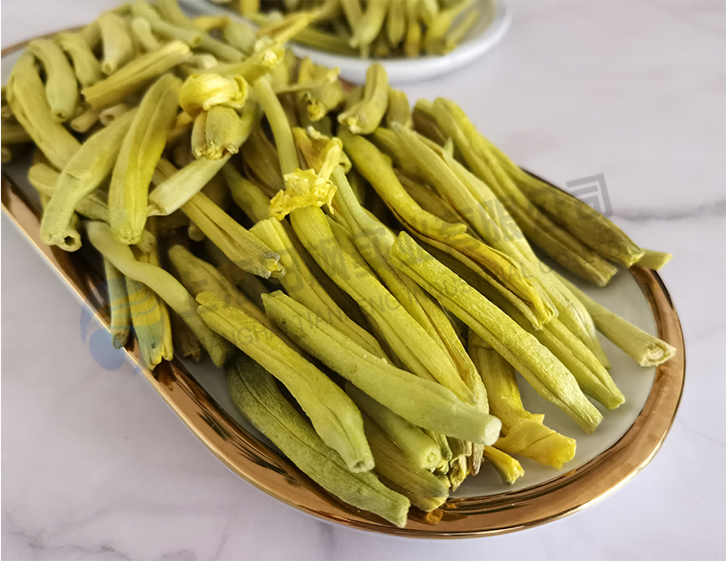 凍干黃花菜，果蔬真空冷凍干燥機(jī)應(yīng)用案例