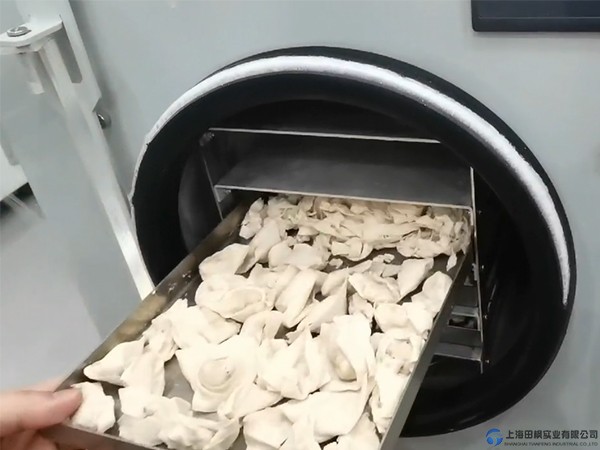 速食食品凍干：面條、餛飩真空冷凍干燥機(jī)