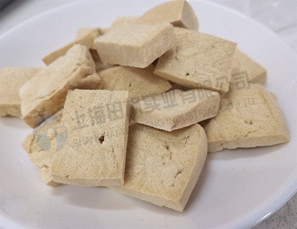 豆腐凍干，食品真空冷凍干燥機(jī)應(yīng)用豆腐凍干案例