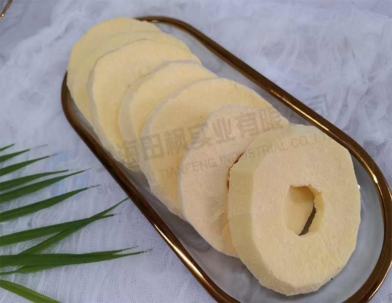 蘋果凍干，食品真空冷凍干燥機(jī)應(yīng)用于蘋果凍干